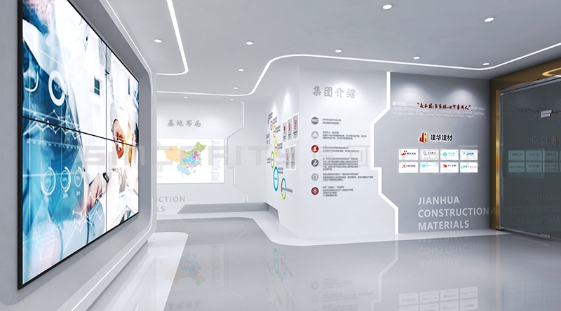 建材展廳效果圖